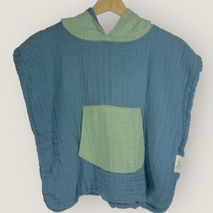 Crane Baby Kids Muslin Hooded Poncho